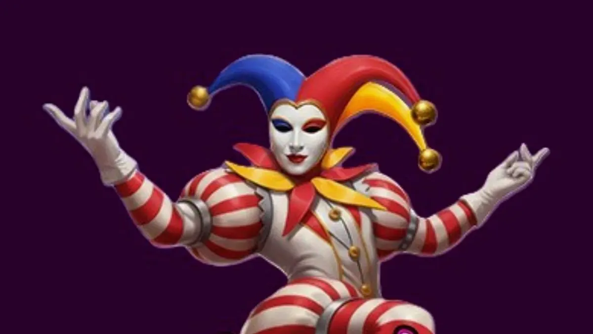 Joker’s Jewels Hold & Spin slot machine interface showing vibrant symbols and bonus features.